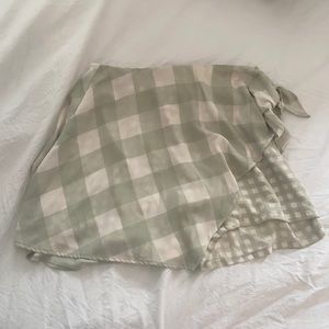 Urban Outfitters Plaid Mini Skort